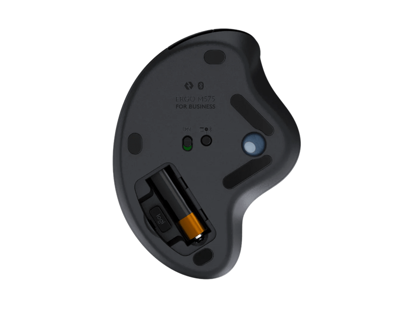 Logitech Ergo M575 Wireless Trackball Graphite Mouse For Business
