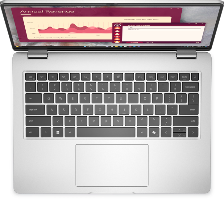 Dell Pro 14 Laptop PC14250 vPro Laptop | U5-235U/16GB/512GB