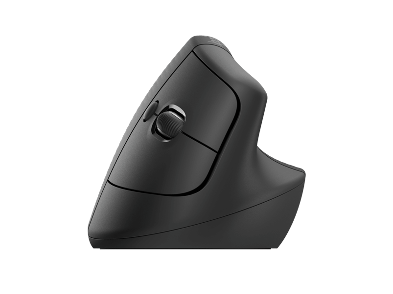 Logitech Lift Vertical Ergonomic Graphite Mouse For Business