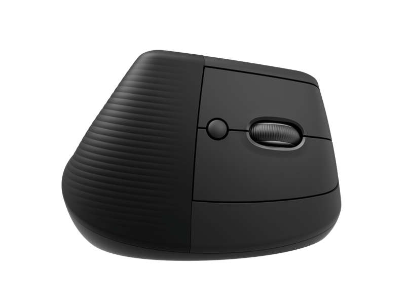 Logitech Lift Vertical Ergonomic Graphite Mouse For Business