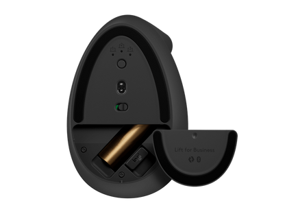 Logitech Lift Vertical Ergonomic Graphite Mouse For Business