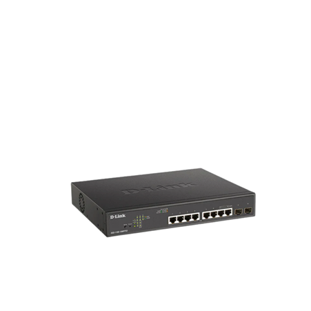 D-Link DGS-1100-10MPPV2 | 10-port Gigabit Smart Managed PoE++ (242W) Switch with 2-port Gigabit Uplinks