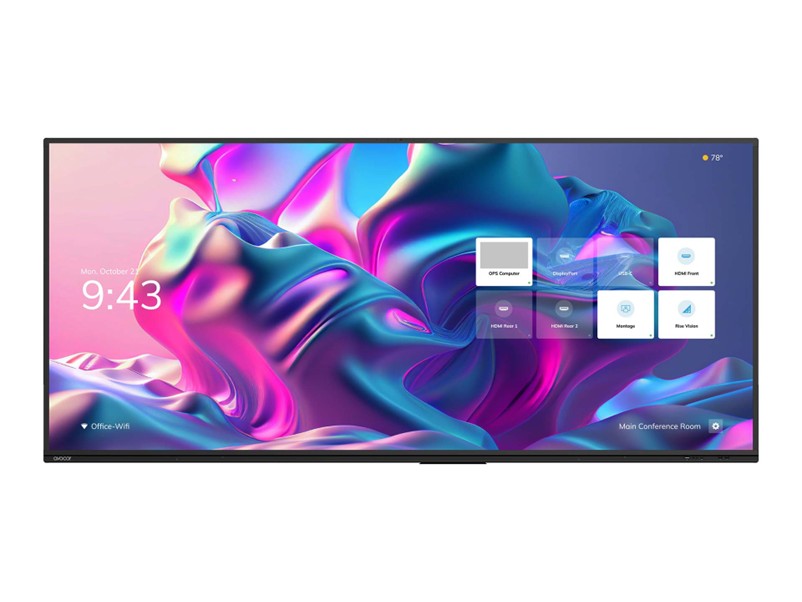 Avocor AVE-9200 92" 5K Ultra-Wide Interactive Collaboration Display