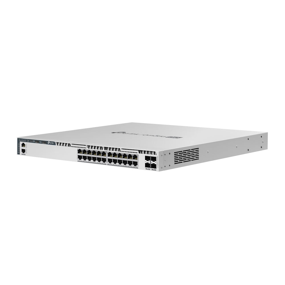 TP-Link S6500-24MPP4Y Omada Pro 24-Port 2.5G Stackable L3 Managed PoE++ Switch with 4 25G Slots