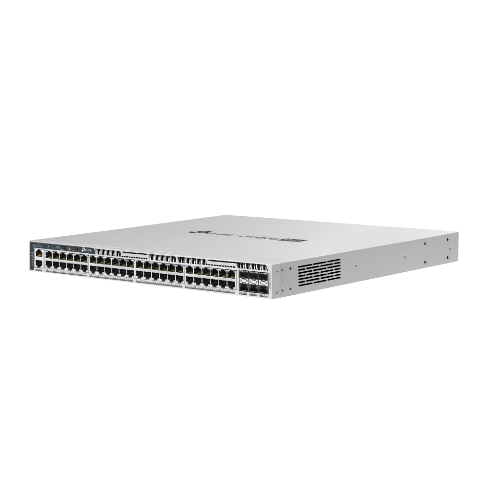 TP-Link S6500-48M6Y Omada Pro 48-Port 2.5G Stackable L3 Managed Switch with 6 25G Slots