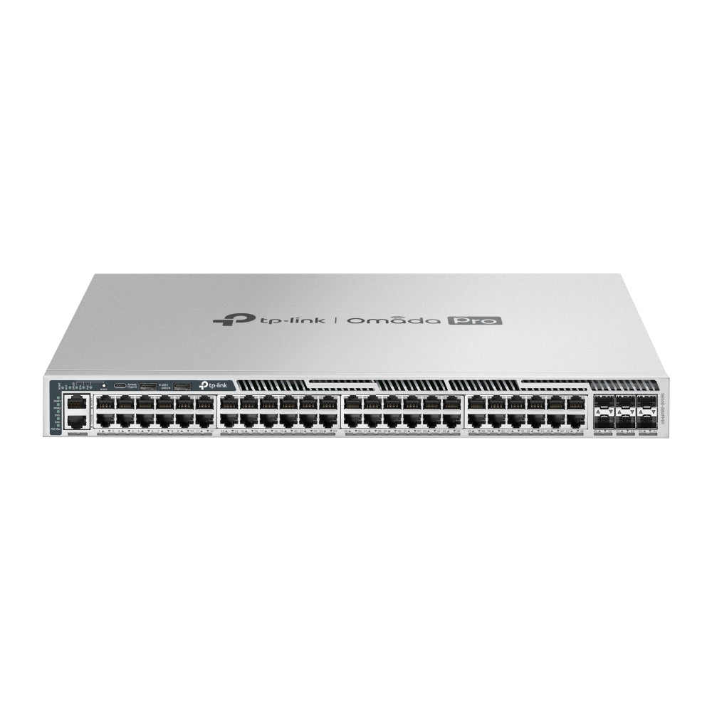 TP-Link S6500-48MPP6Y Omada Pro 48-Port 2.5G Stackable L3 Managed PoE++ Switch with 6 25G Slots