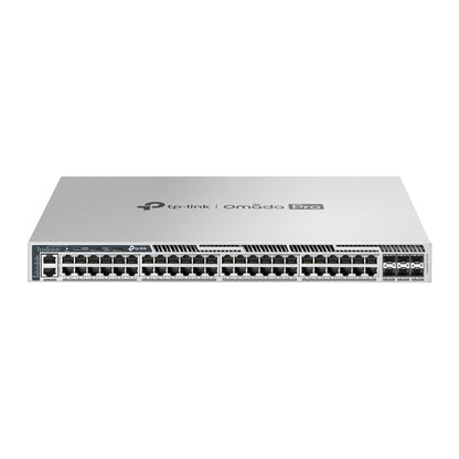 TP-Link S6500-48MPP6Y Omada Pro 48-Port 2.5G Stackable L3 Managed PoE++ Switch with 6 25G Slots