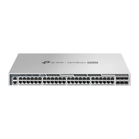 TP-Link S6500-48MPP6Y Omada Pro 48-Port 2.5G Stackable L3 Managed PoE++ Switch with 6 25G Slots
