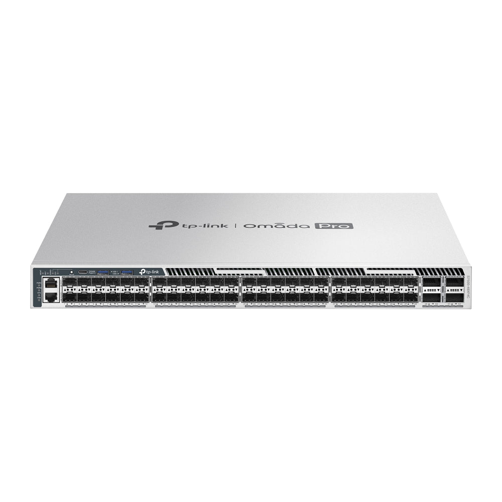TP-Link S7500-48XF4C Omada Pro 48-Port 10G Stackable L3 Managed Aggregation Switch with 4 100G Slots
