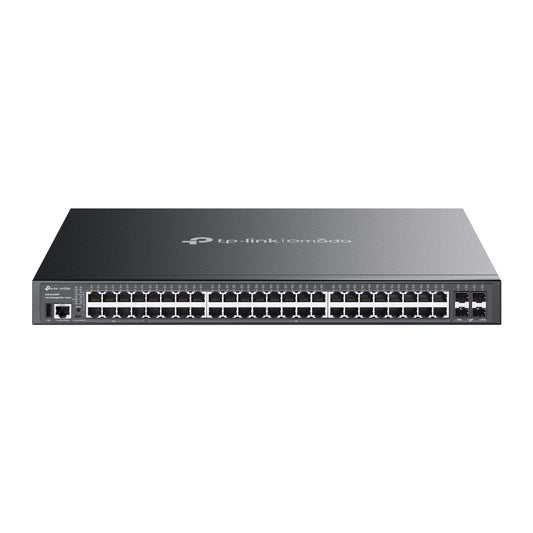 TP-Link SG5452XMPP Omada 48-Port Gigabit Stackable Lite L3 Managed PoE++ Switch with 4× 10G Slots